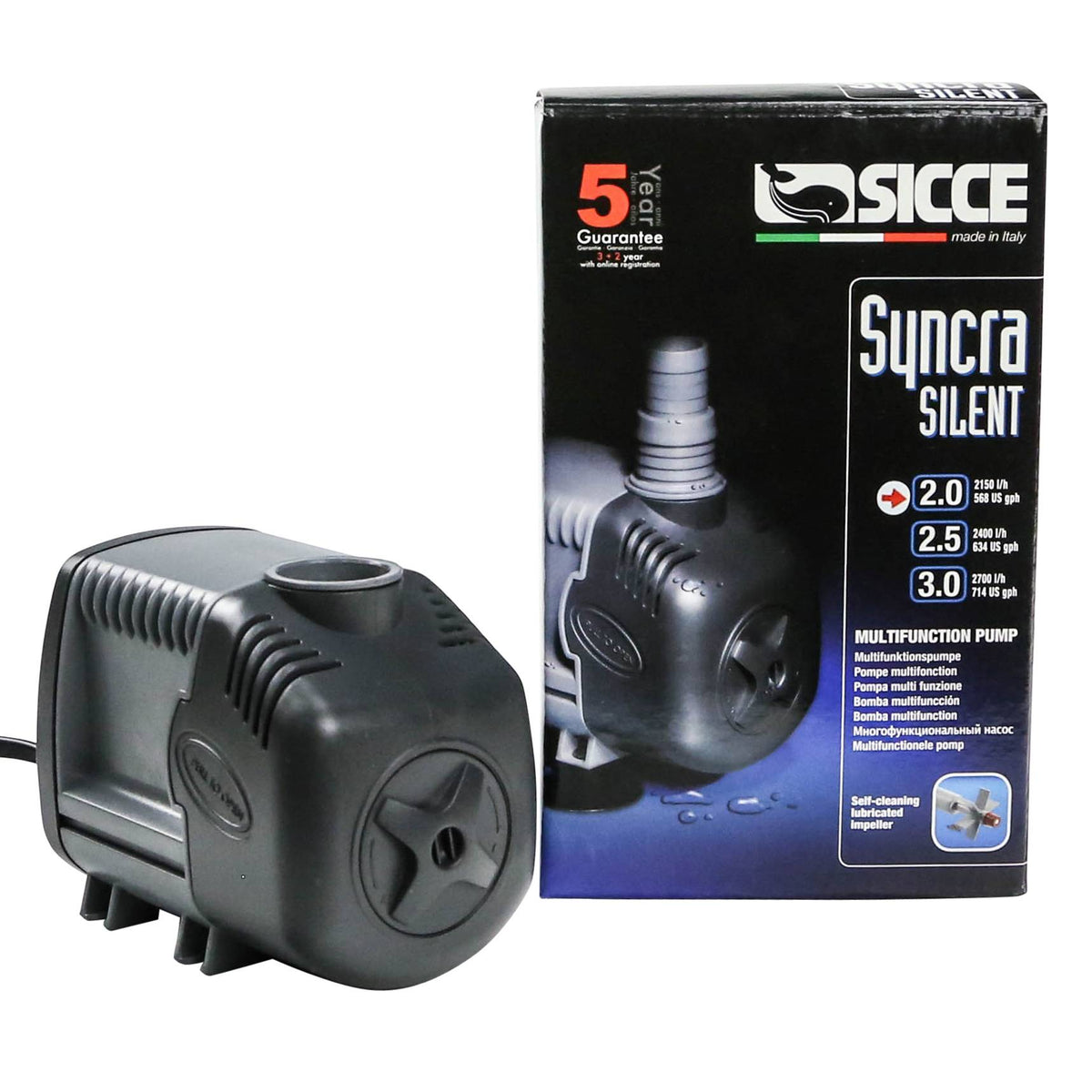 Sicce - Syncra Silent 2.0 Pump - 568 GPH