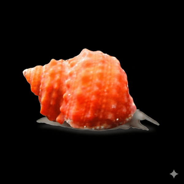 Orange Chestnut Snail saltwater invertebrate care guide