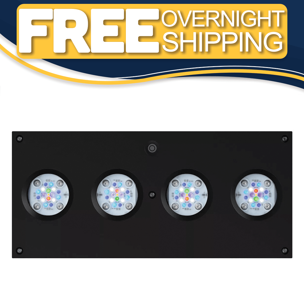 Hydra 64 HD LED Reef Light - Black - Aqua Illumination – Top