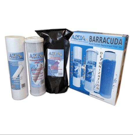 Barracuda 10" Replacement Filter Set - AquaFX