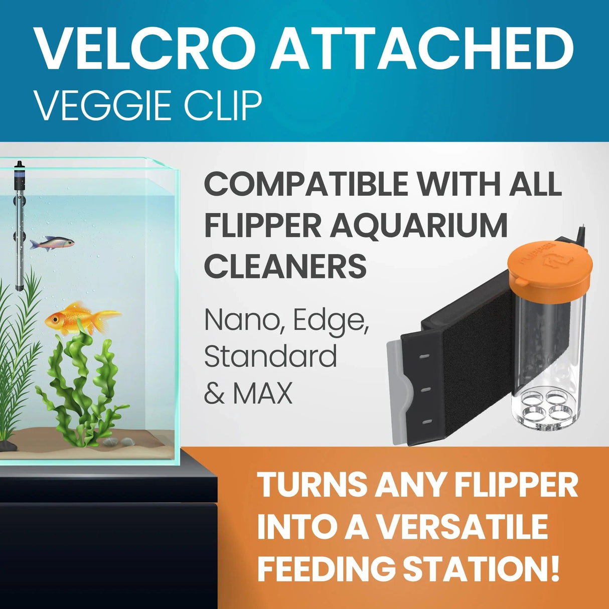 Feed Aquarium Feeding Kit - Flipper