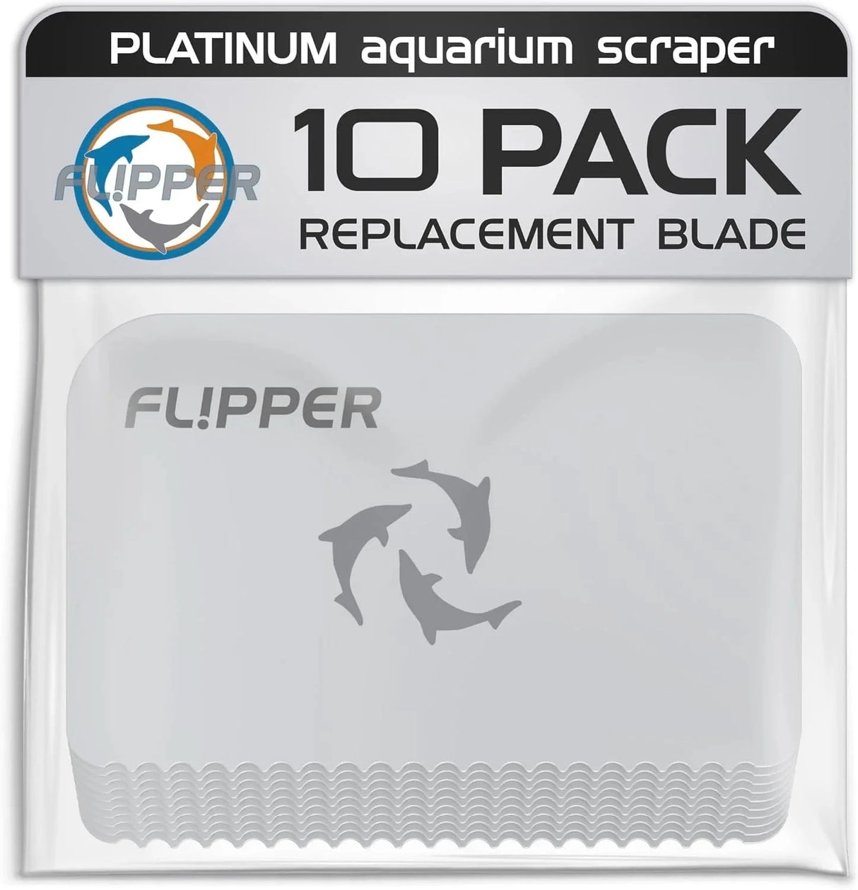Platinum Algae Scraper Replacement Blades 10 Pack - Flipper