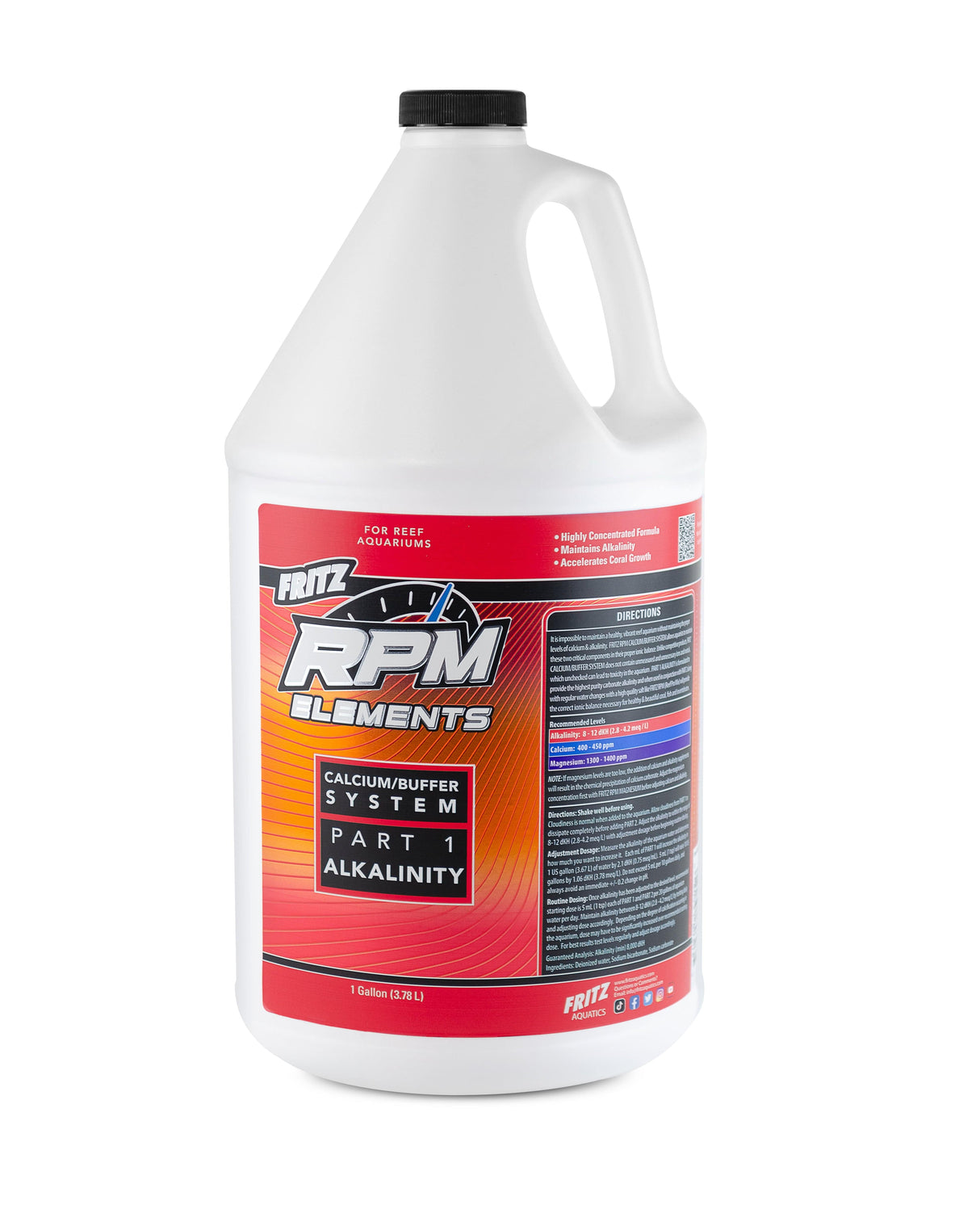 RPM Part 1 - Alk - Fritz Aquatics 1 Gal