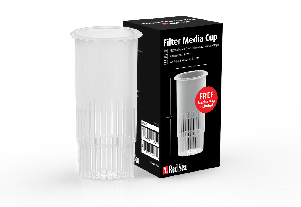 4" Filter Media Cup - Red Sea