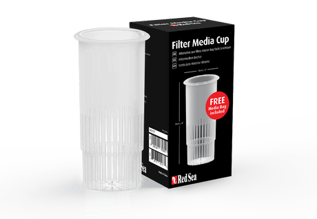4" Filter Media Cup - Red Sea