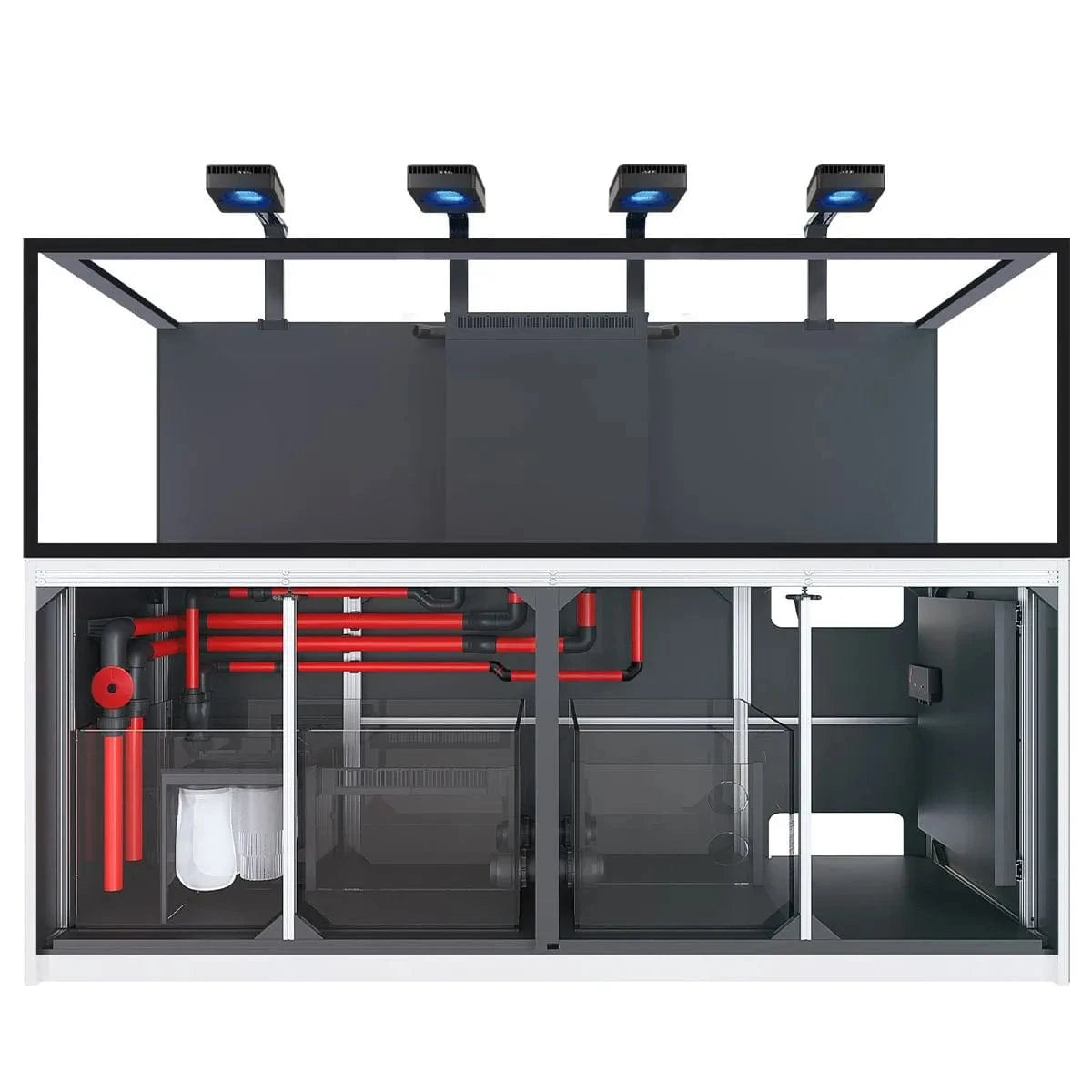REEFER Deluxe S-1000 G3 (264.2 Gal) (incl. 4 x ReefLED 170) - Red Sea