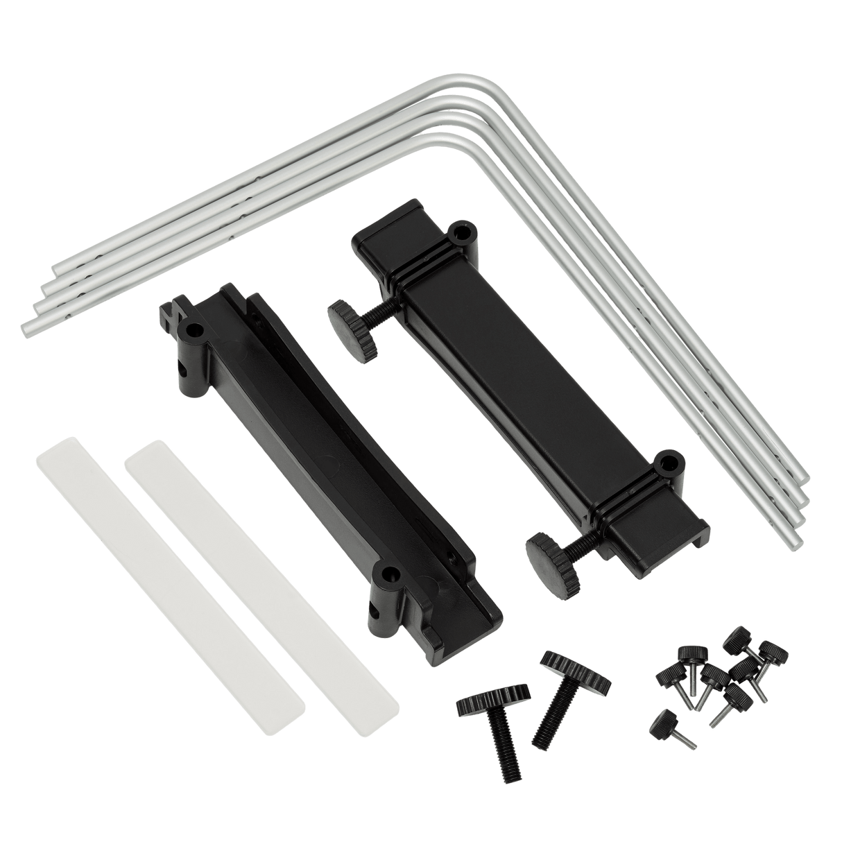 Meridian 11/24 Side of tank Mounts Silver - Reef Breeders