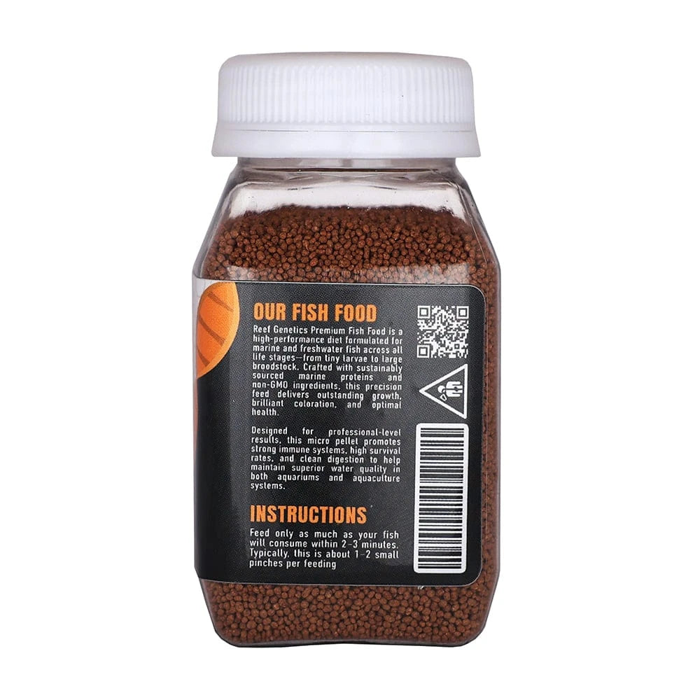Premium Fish Food - Pellets - Reef Genetics