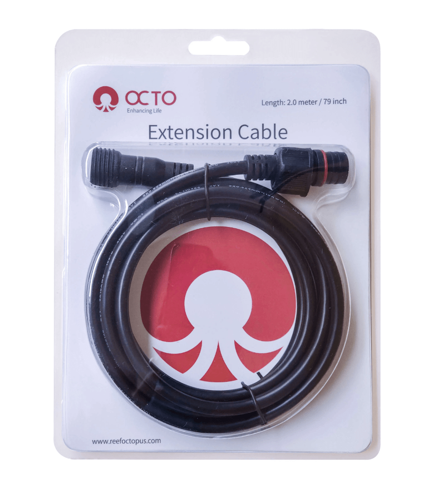 OCTO VarioS Pump Extension 2 Meter Cable - Reef Octopus – Top