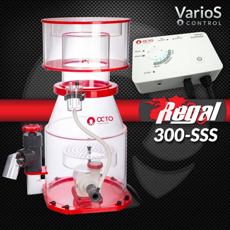 Regal 300SSS 12″ Space Saving Protein Skimmer (Varios) - Reef Octopus
