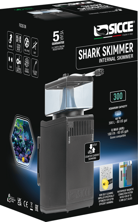 Shark Skimmer 300 Internal Filter - Sicce