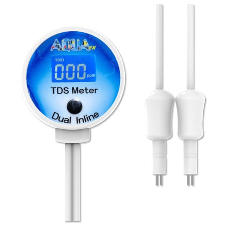 Dual Inline TDS Meter - AquaFX
