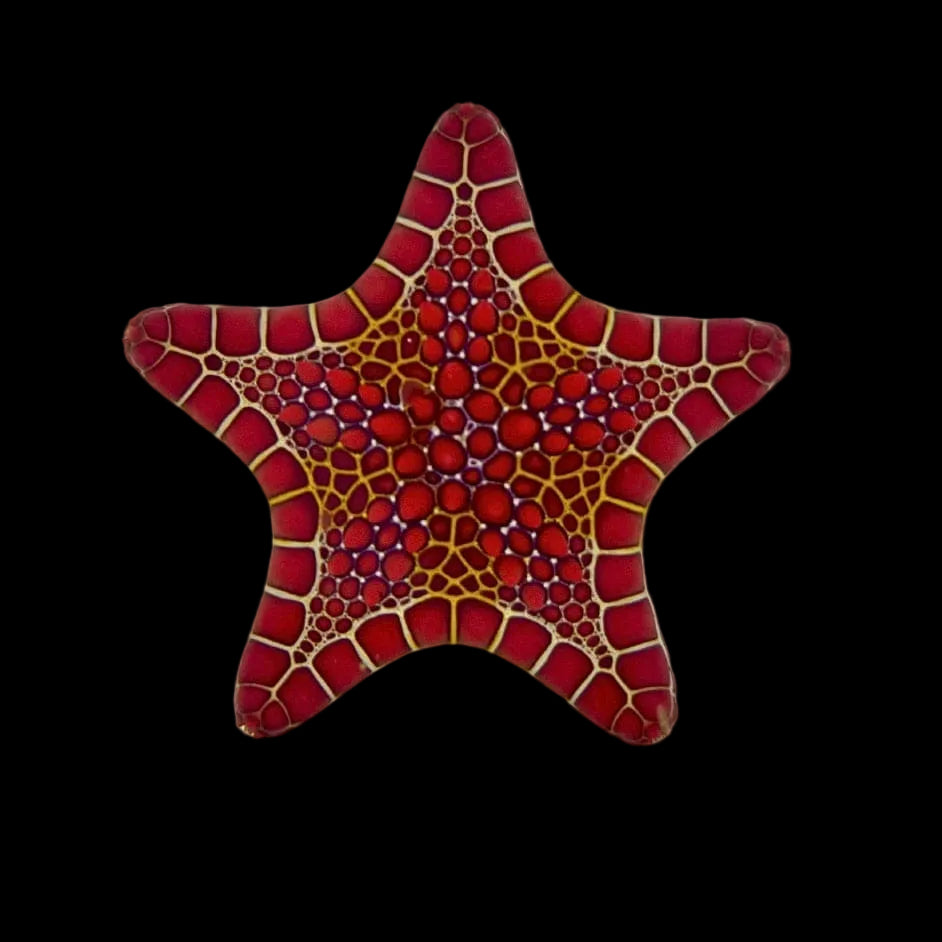 Red Biscuit Starfish – Asteroidea sp.