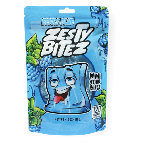 Zesty Bites - Sour Candy Berry Blue