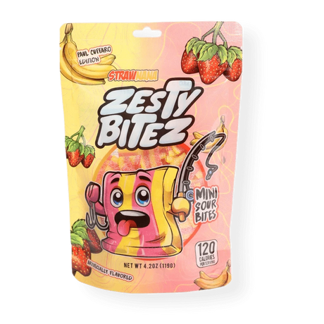 Zesty Bites - Sour Candy Strawnana