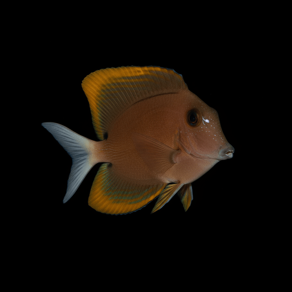 Flame Fin Tomini Tang Fish (Ctenochaetus tominiensis)