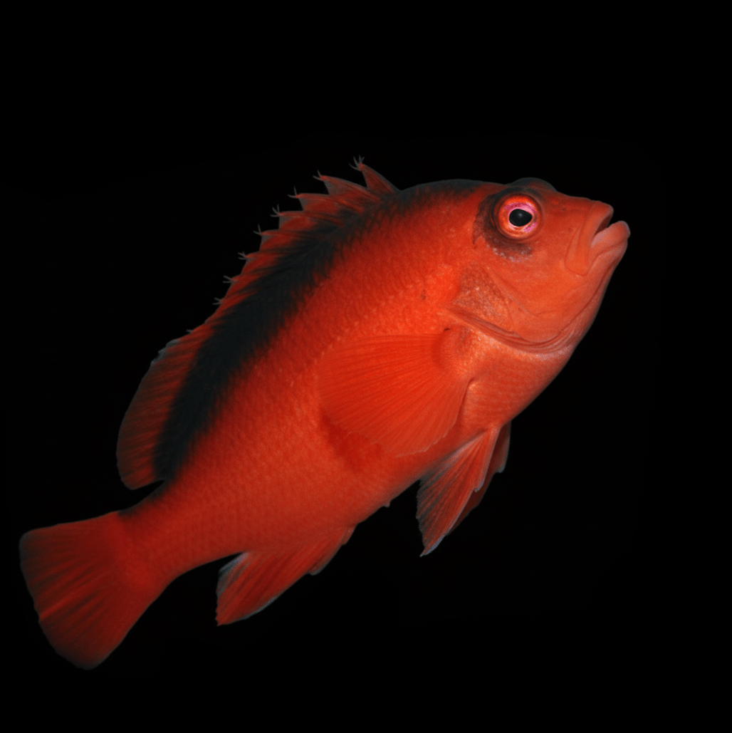 Flame Hawkfish - Neocirrhites armatus