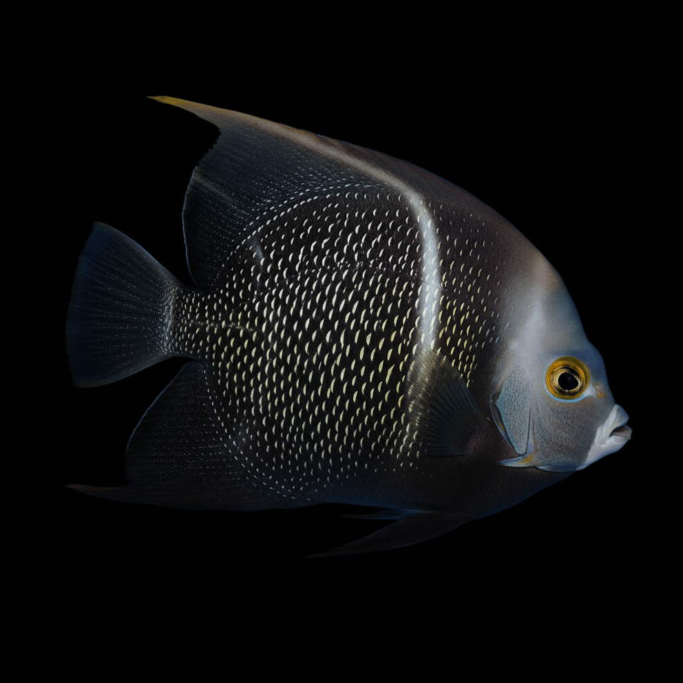 French Angelfish - Adult - Pomacanthus paru