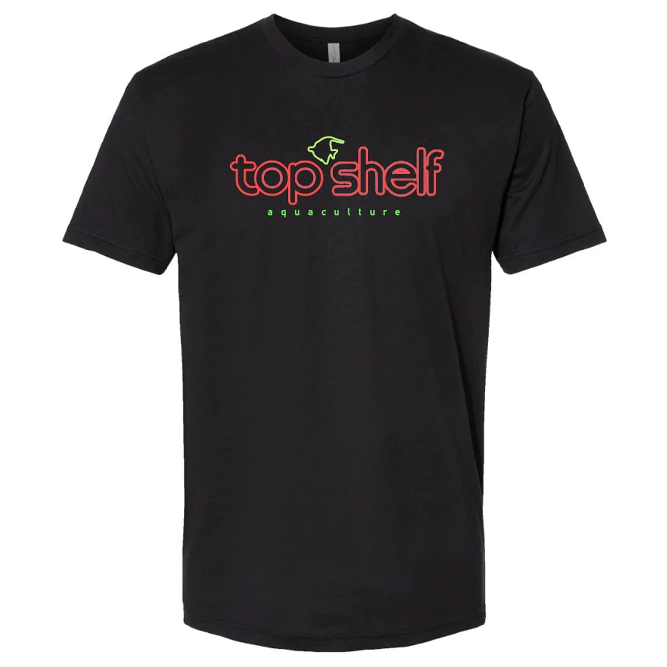 TSA Top Shelf Outline Logo UV Reactive T-Shirt – Top Shelf Aquatics