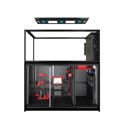 Illustration of Compact Aquarium Across
