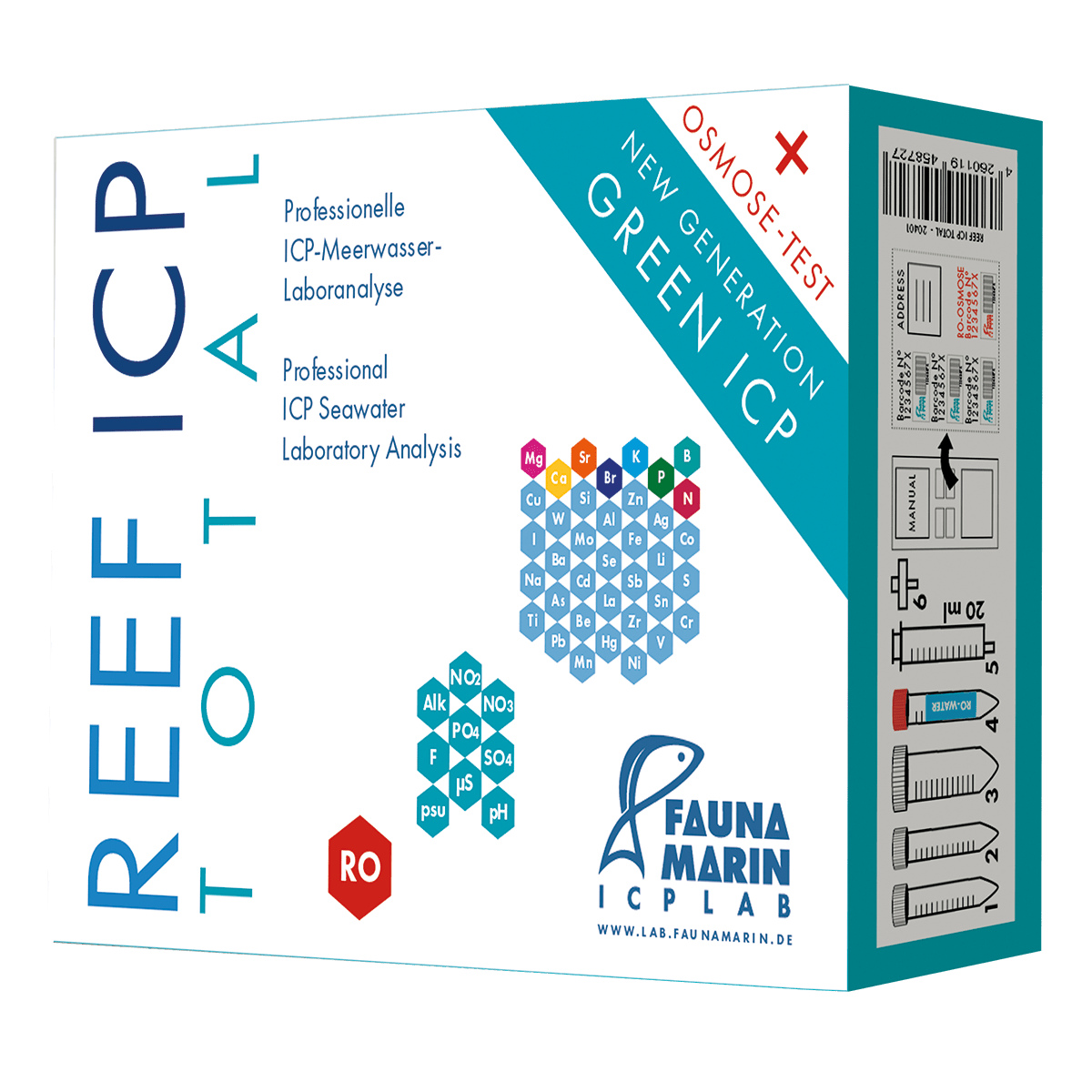 Reef ICP Total Test - Single Set - Fauna Marin