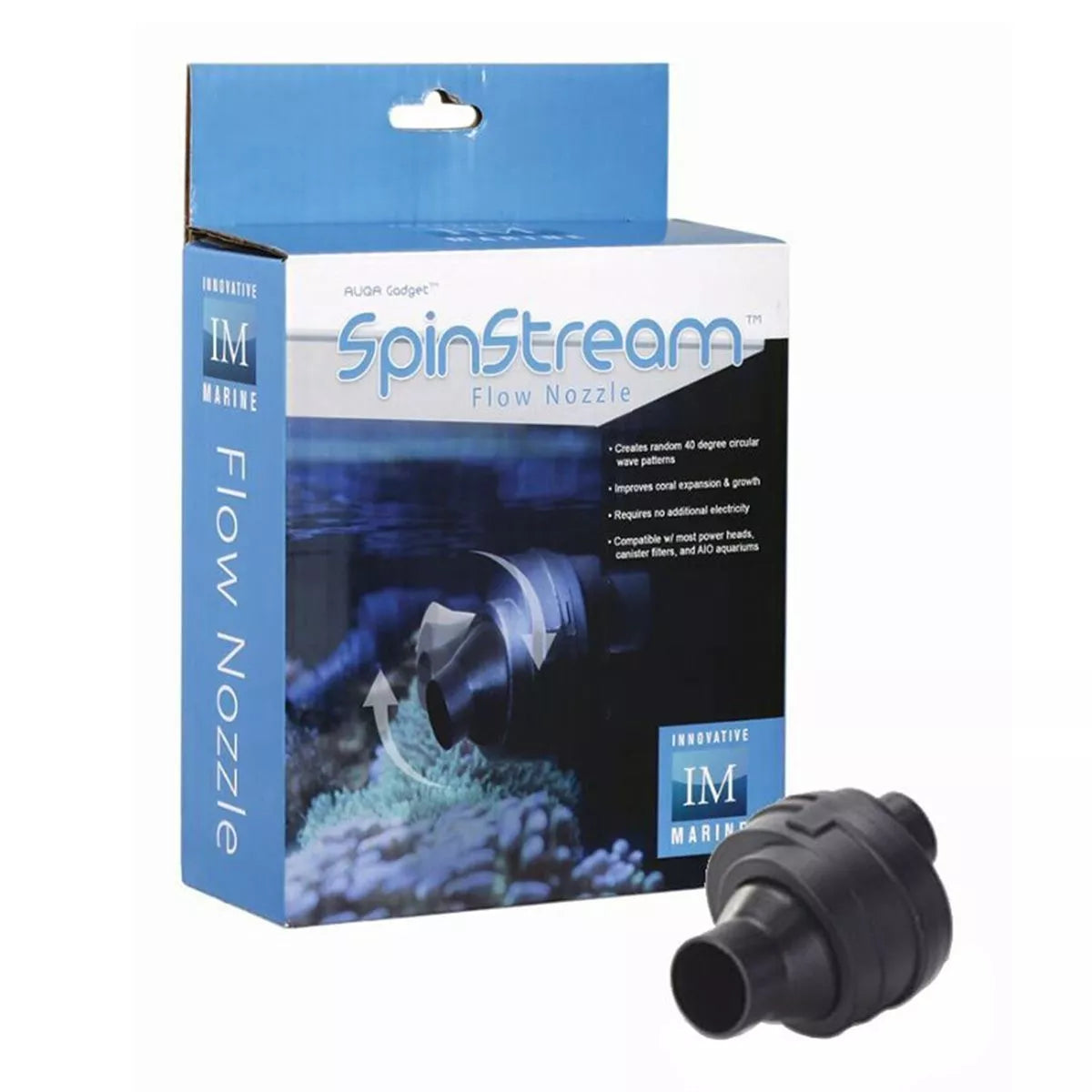 Auqa Gadget Spin Stream Nozzle - Innovative Marine