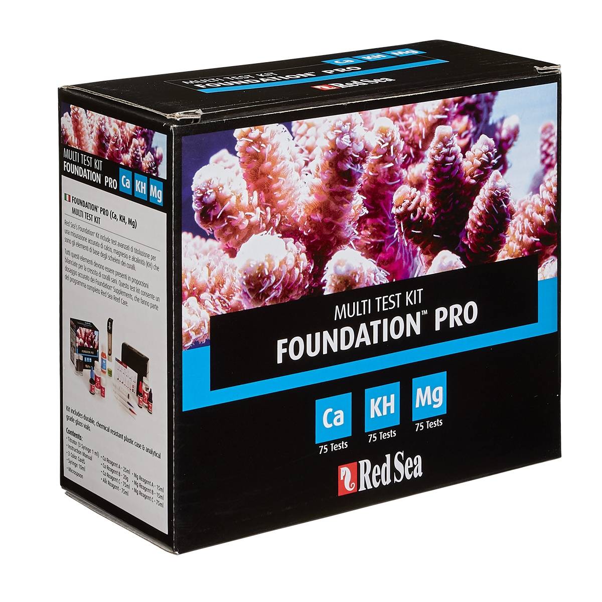 Reef Foundation Pro Multi Test Kit (Ca, Alk, Mg) - Red Sea