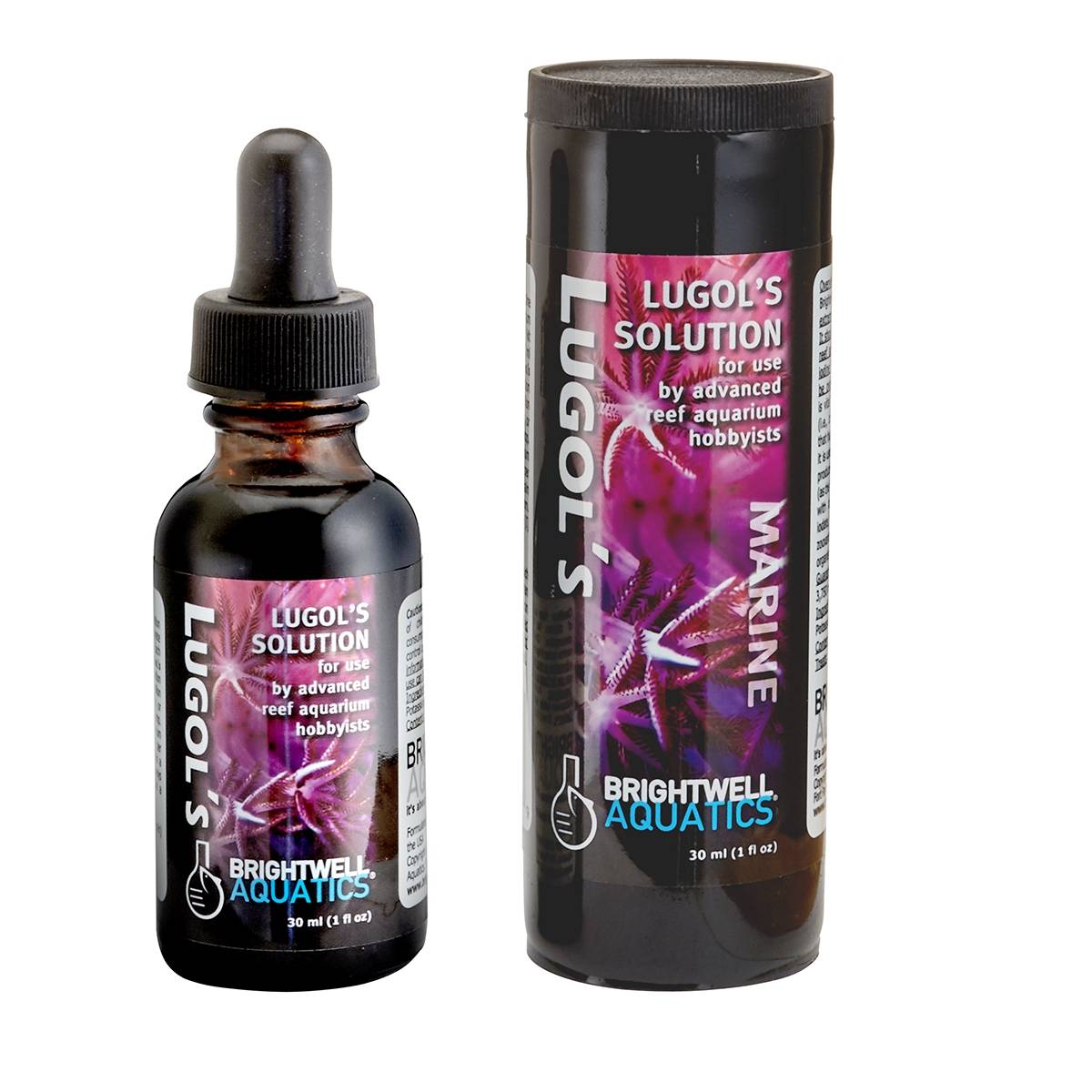 Lugol's Solution - Advanced Iodine - 30mL - Brightwell Aquatics