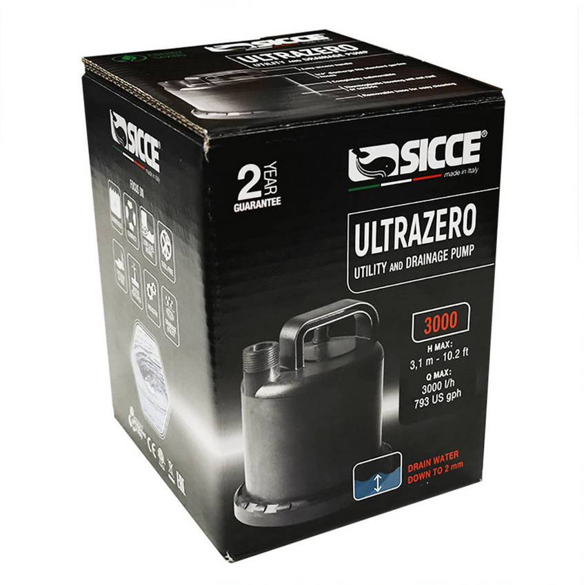 ULTRA-ZERO Utility Pump - Sicce - Sicce