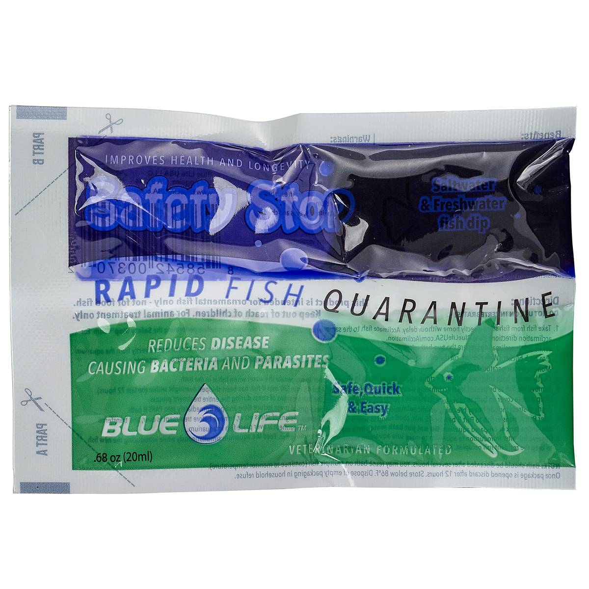 Safety Stop - Rapid Fish Quarantine Bath - D&D Aquatic Systems