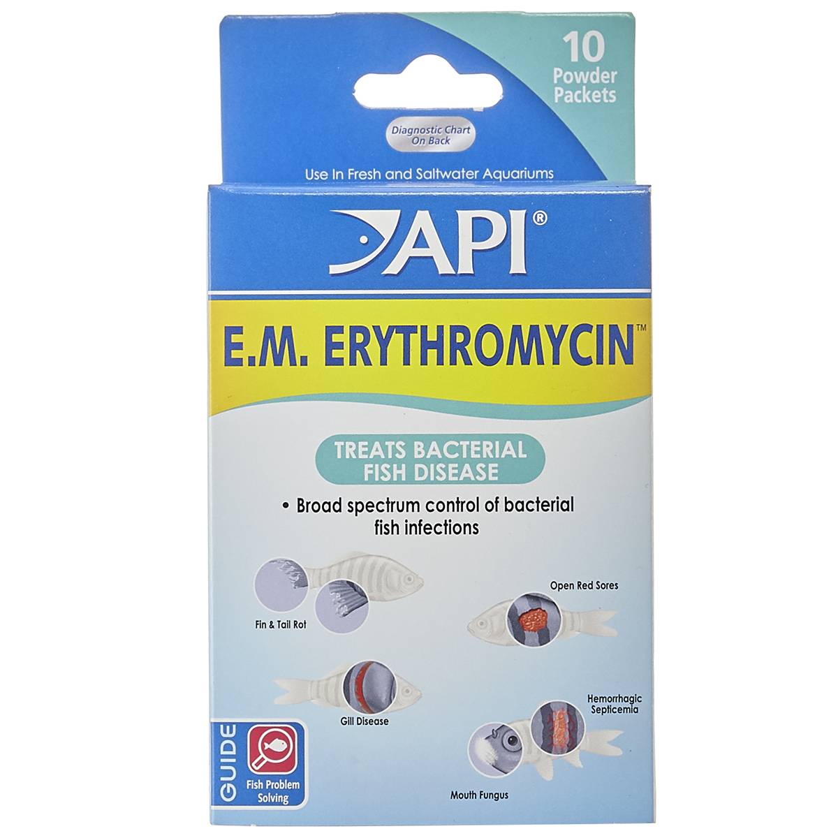 EM Erythromycin Medication - 10ct Powder Packets - API