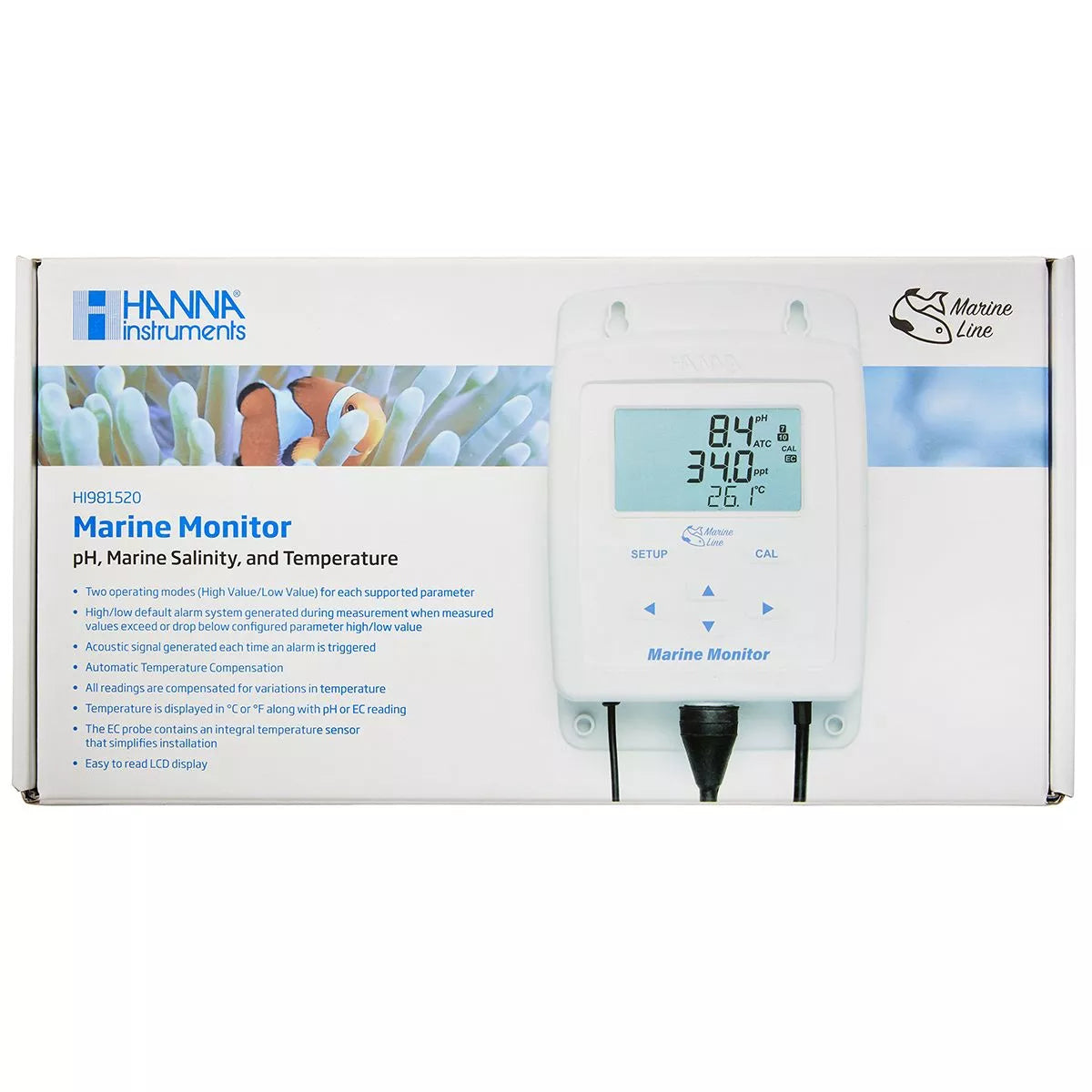 Marine Monitor (pH/Salinity/Temperature) - Hanna Instruments - Hanna Instruments