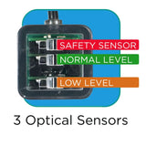Sensor óptico triple de nivel de agua Hydros - CoralVue 