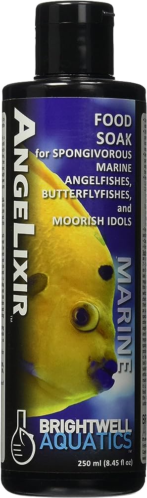 AngeLixir - Alimento en remojo para peces marinos espongívoros - 250 ml - Brightwell Aquatics