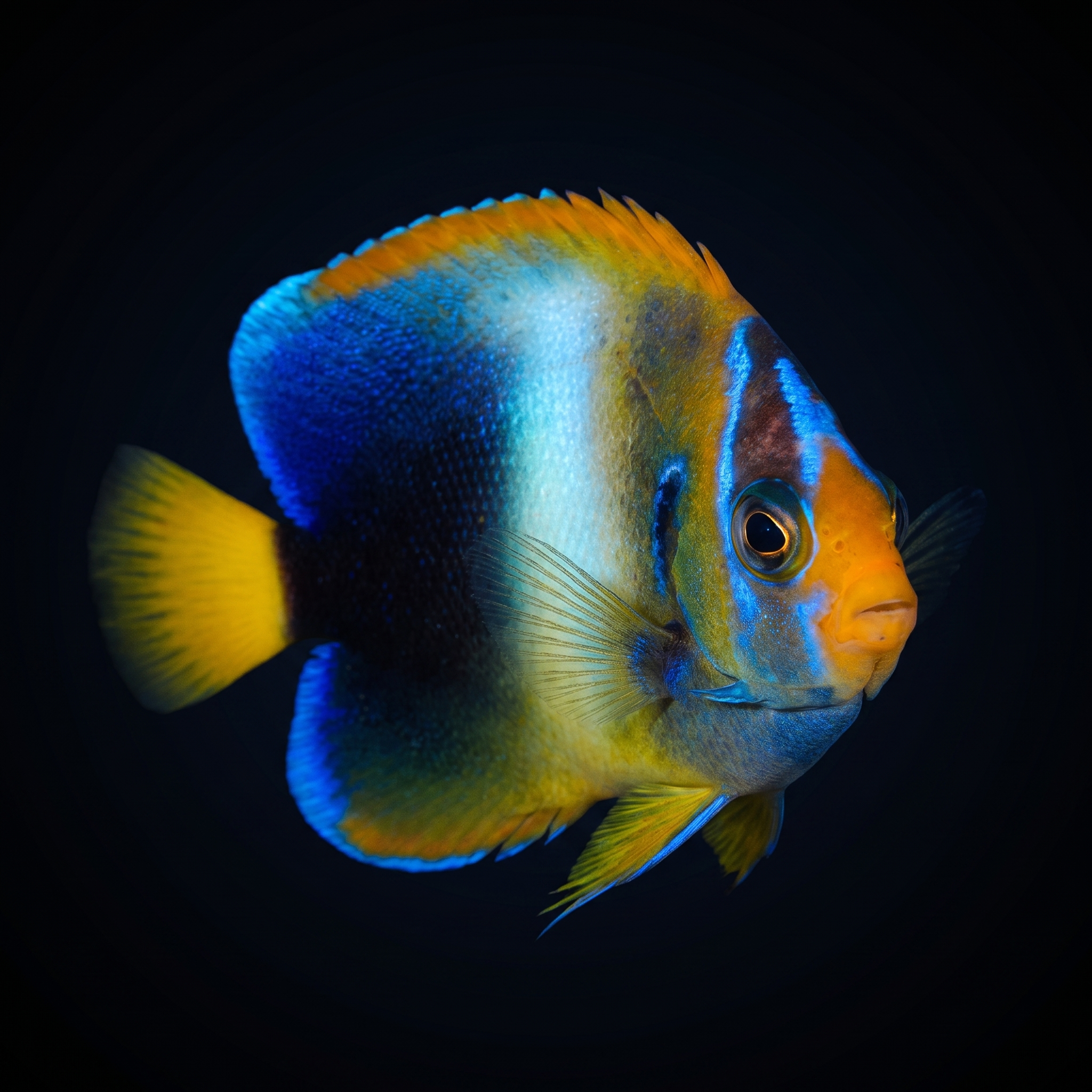 West African Angelfish - Holacanthus africanus