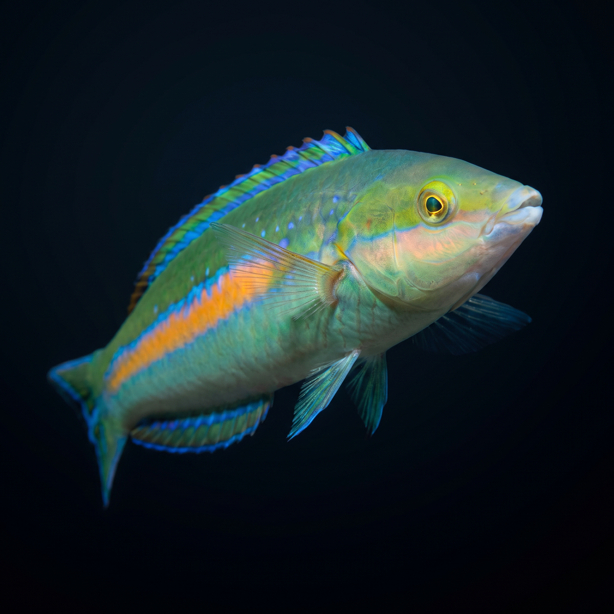 African Pencil Wrasse saltwater fish care guide