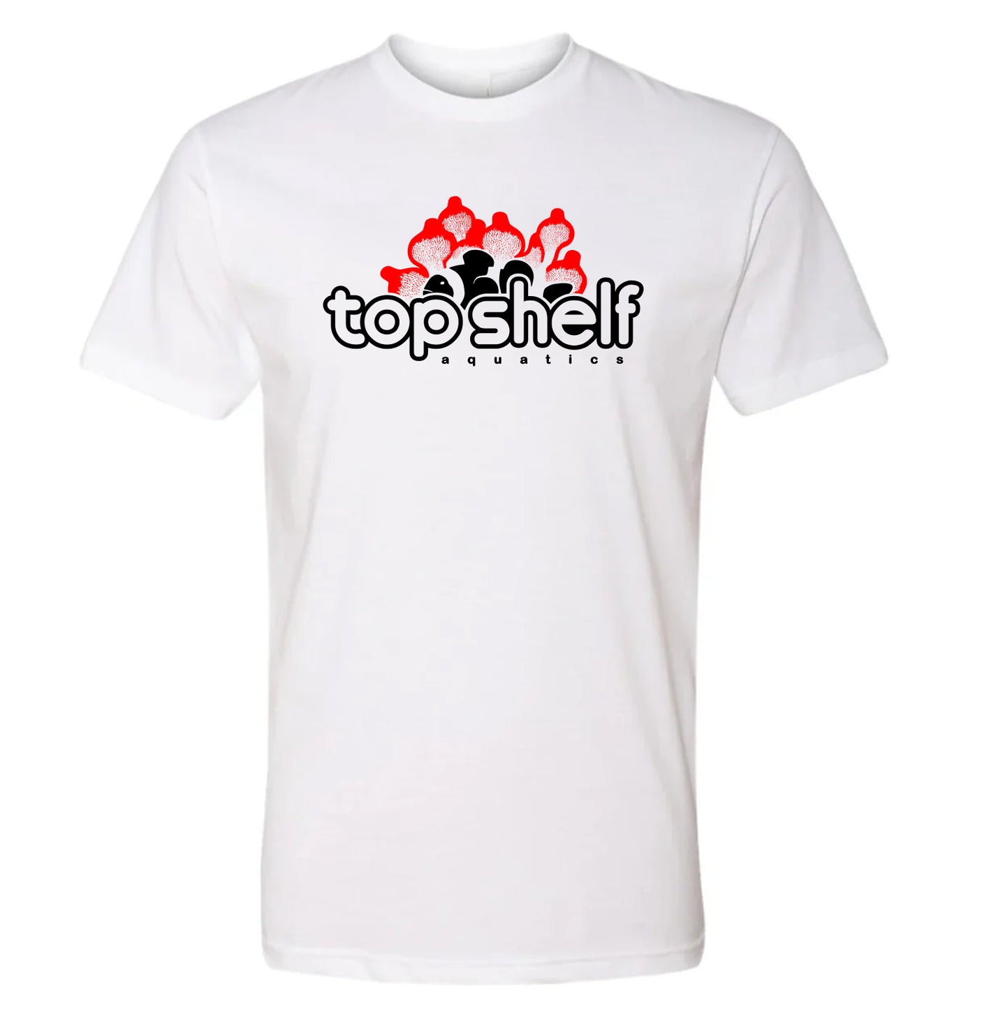 TSA Bubble Tip Anemone White UV Reactive T-Shirt