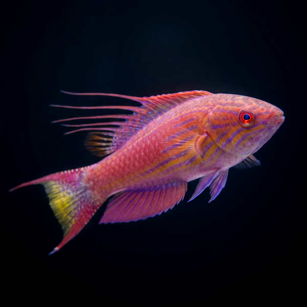 Bell's Flasher Wrasse saltwater fish care guide