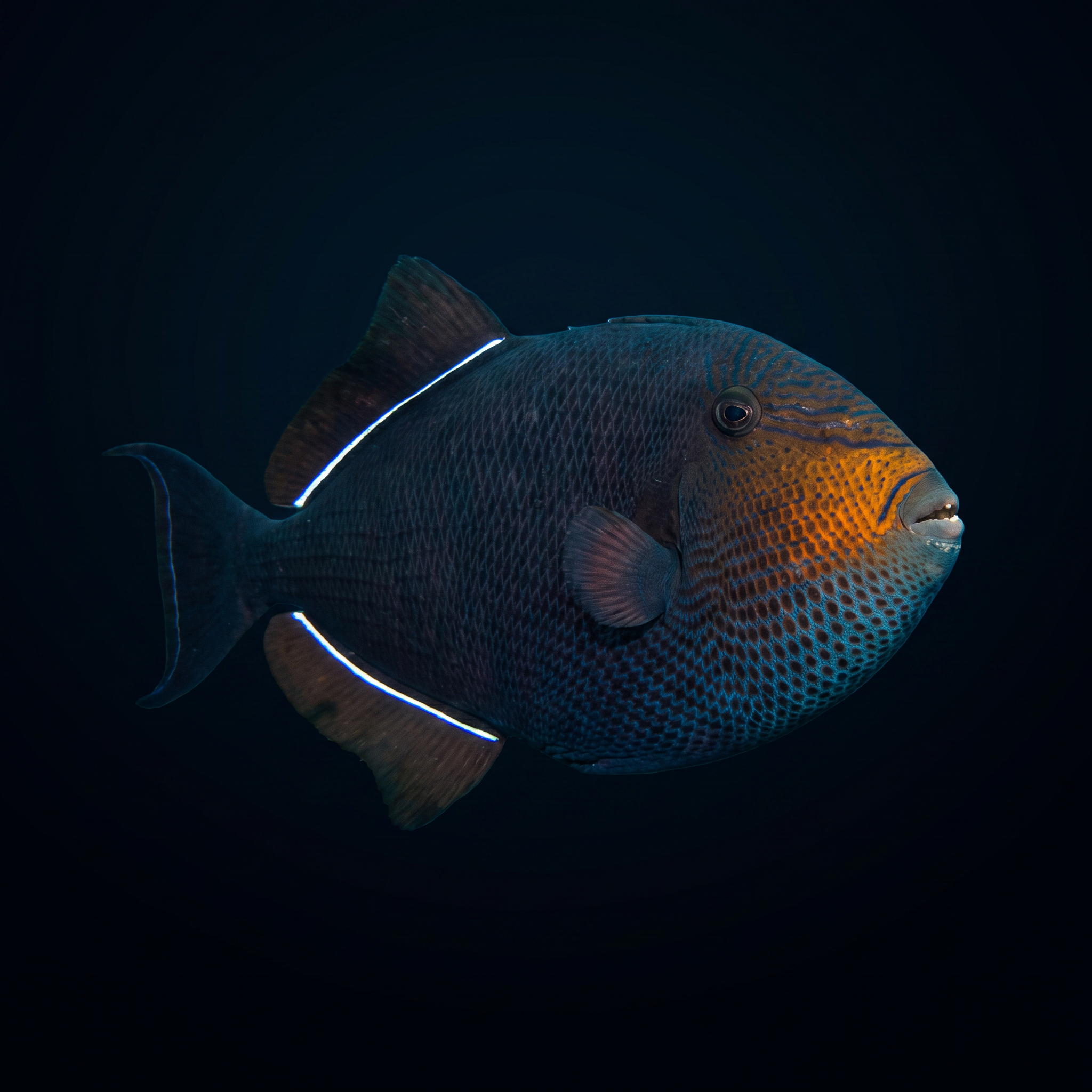 Black Triggerfish - Indian Ocean
