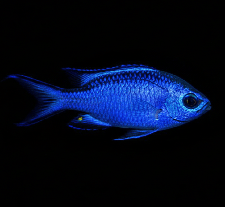 Blue Reef Chromis saltwater fish care guide