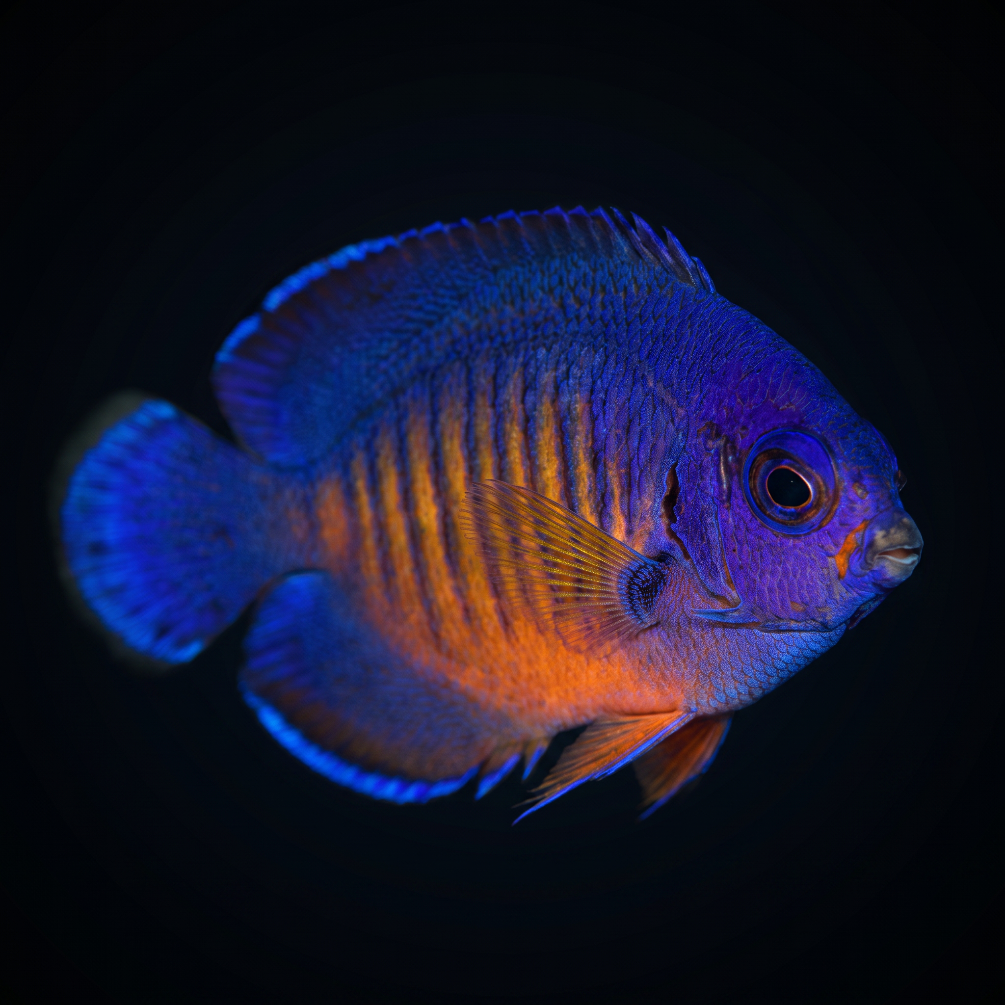 Captive-Bred Coral Beauty Angelfish