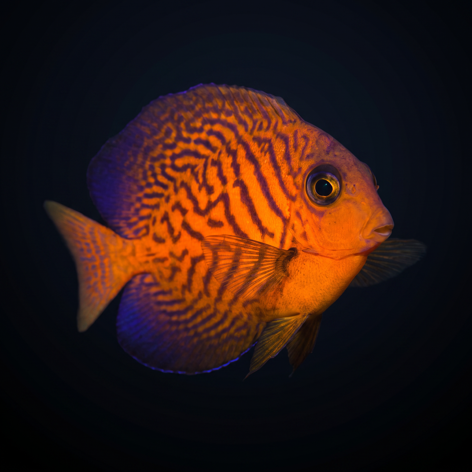 Chevron Tang saltwater fish care guide