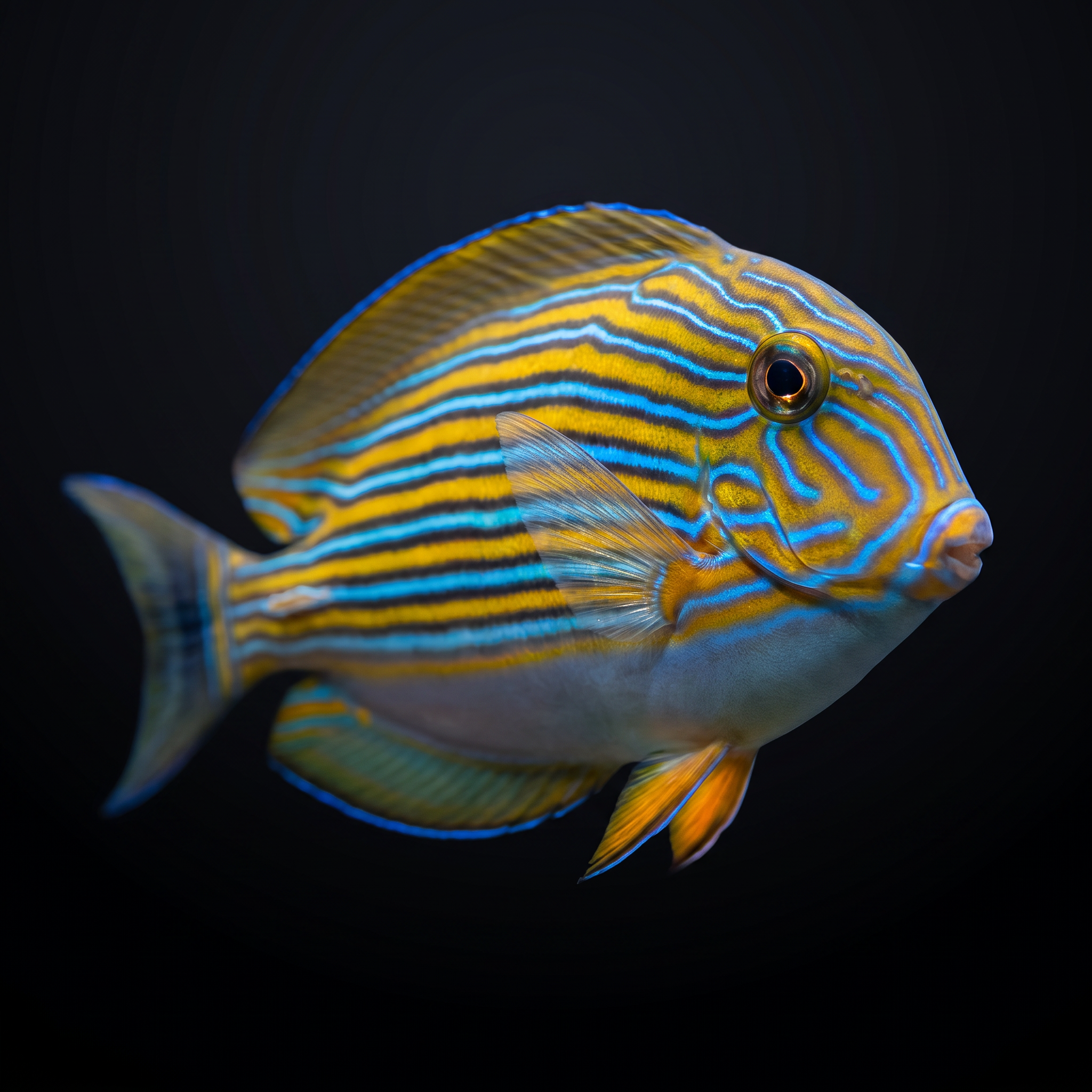Clown Tang -  Acanthurus lineatus