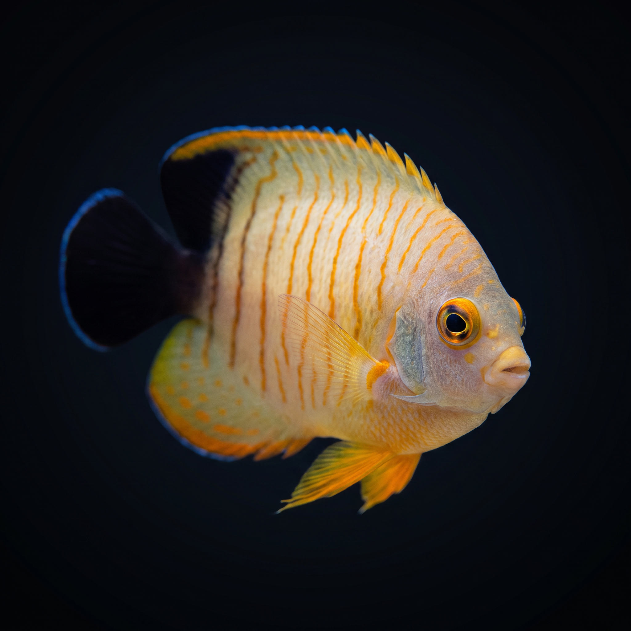 Red Stripe Eibli Angelfish- Centropyge eibli
