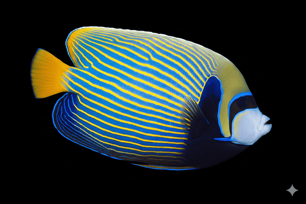 Imperator (Emperor) Angelfish saltwater fish care guide