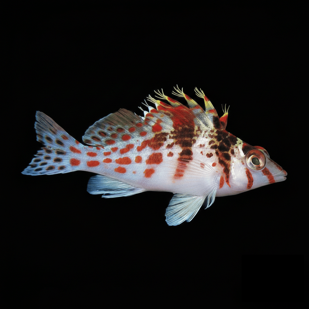 Falco Hawkfish saltwater fish care guide