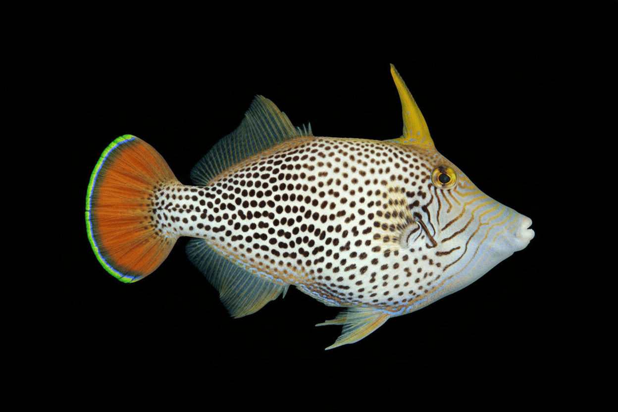 Fantail Filefish saltwater fish care guide