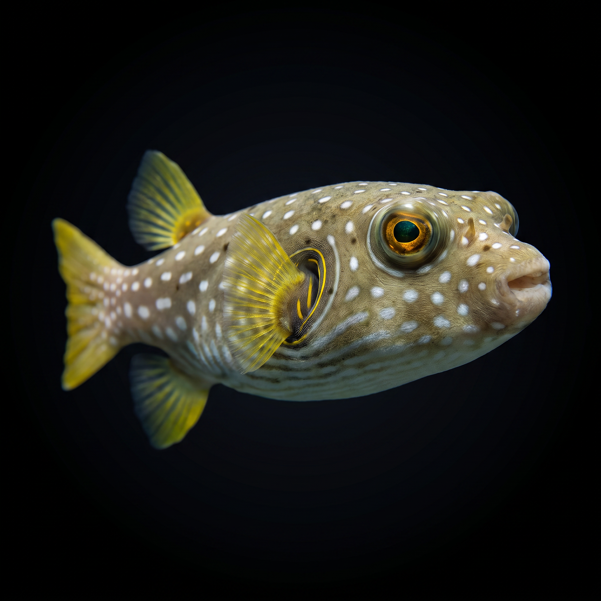 Stars & Stripes Puffer - Arothron hispidus