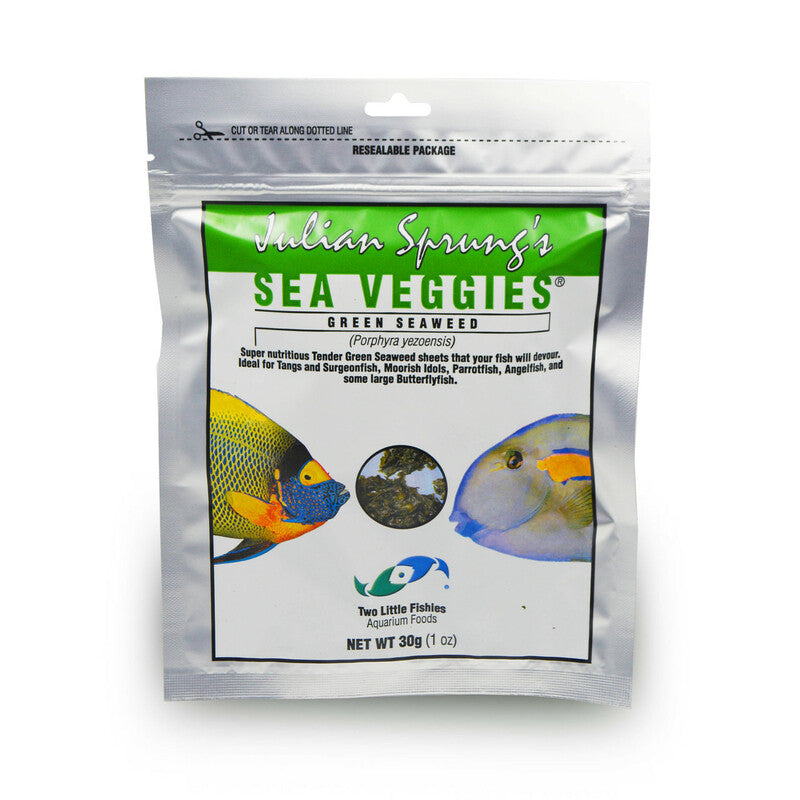 30g Green Sea Veggies Seaweed Sheets - Two Little Fishies