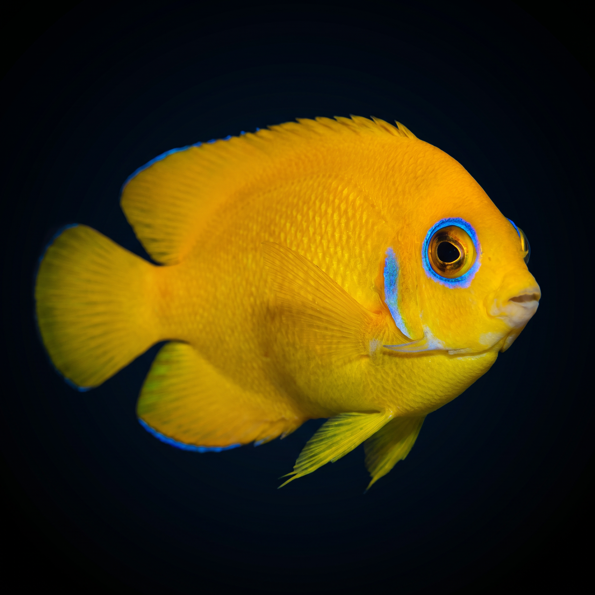 Lemonpeel Angelfish - Centropyge flavissima